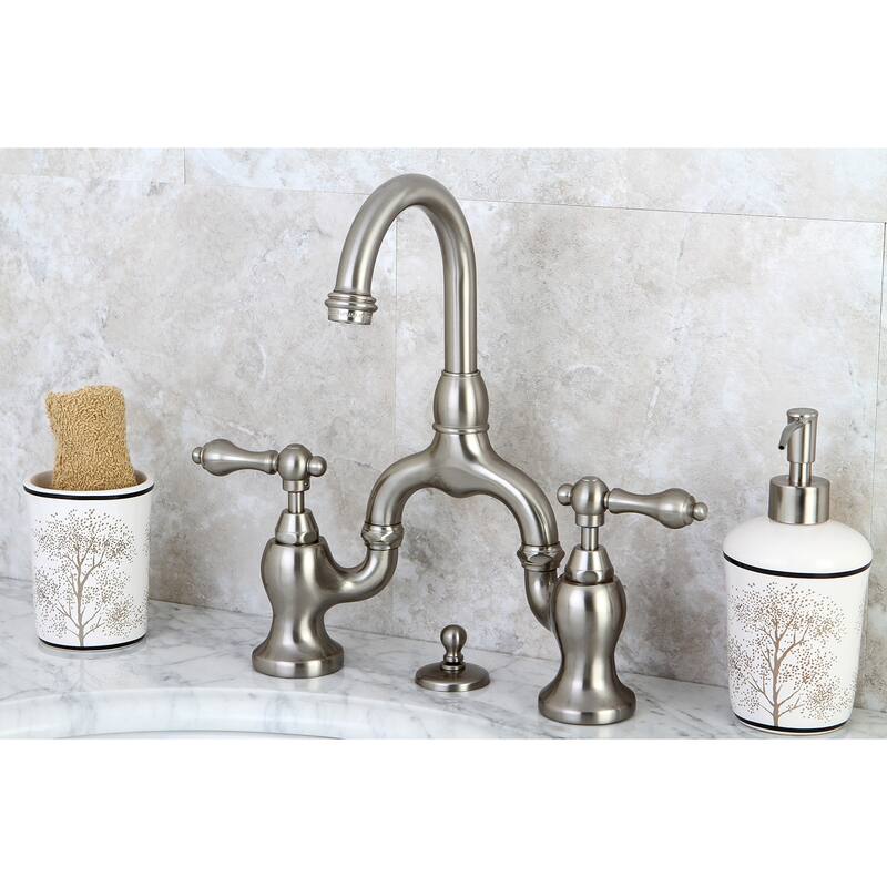 Kingston Brass English Country Bathroom Bridge Faucet