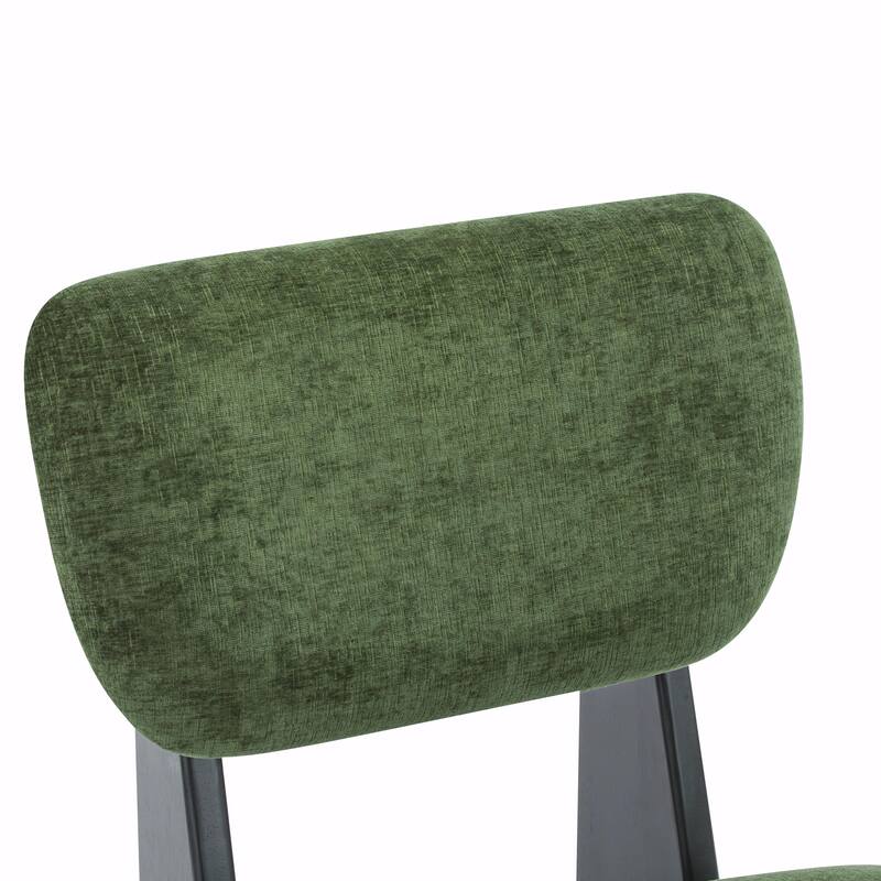 Minimalist Accent Chairs Set - Wood Frame