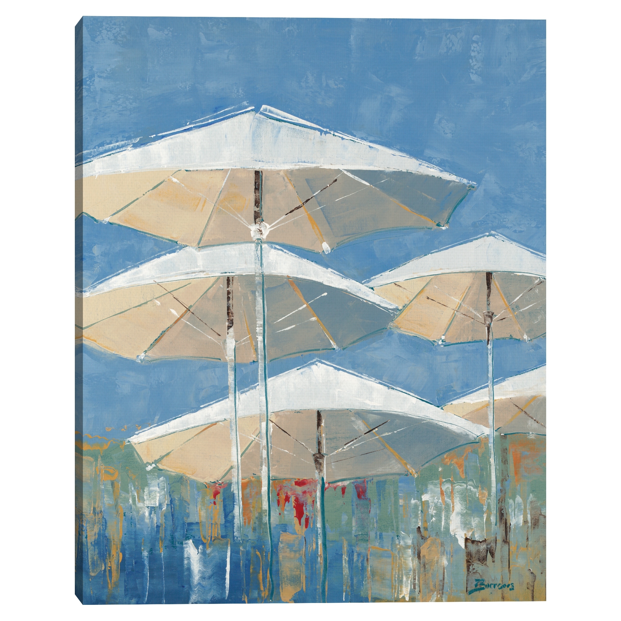 Crystal 2 by John Burrows Canvas Art Print