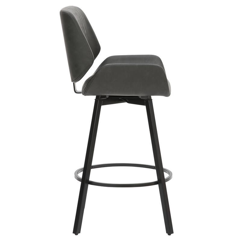 Modern 26" Counter Stool with Swivel, Set of 4