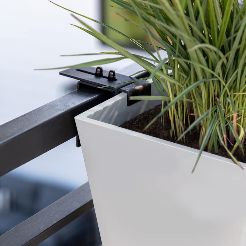 Pure Series Railing Window Box Planter