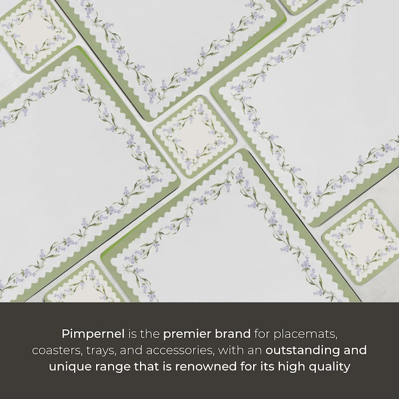 Portmeirion Lavandula Placemats, Set of 4 - 12 x 16 in