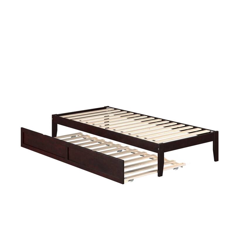 Colorado Twin XL Bed with Twin XL Trundle in Espresso