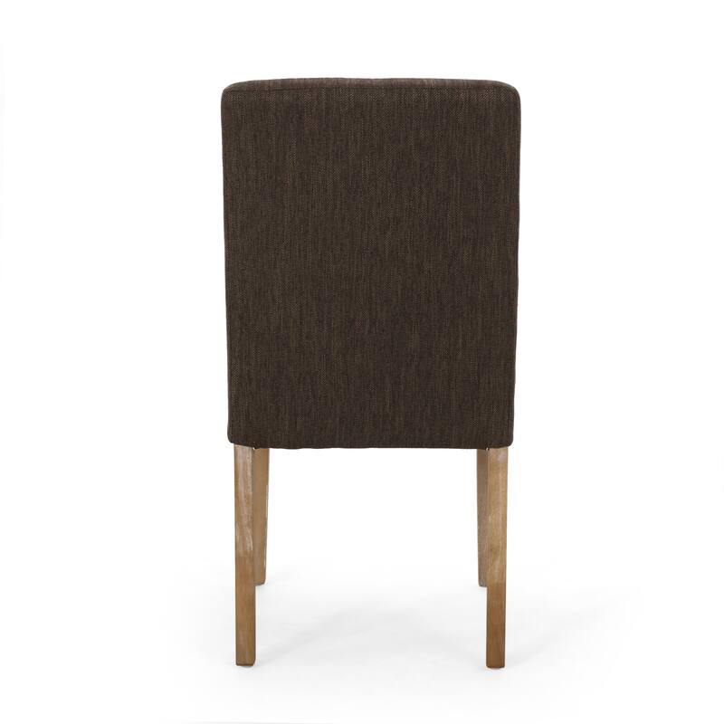Kuna Contemporary Upholstered Dining Chair (Set of 2) by Christopher Knight Home