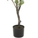 preview thumbnail 4 of 14, Green Faux Foliage Eucalyptus Artificial Tree with Realistic Leaves and Black Plastic Pot