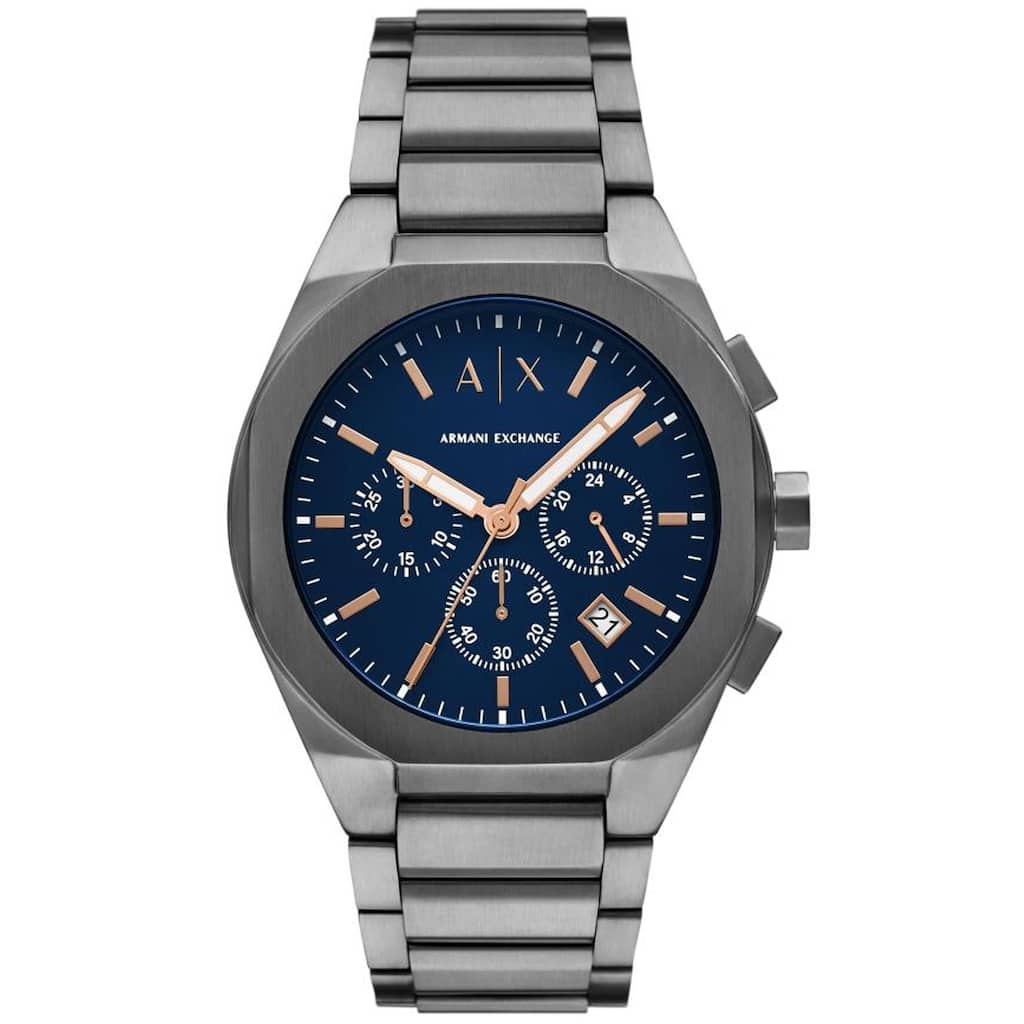 Armani Exchange Men's Rafael Blue Dial Watch - AX4182 - 6 (36)