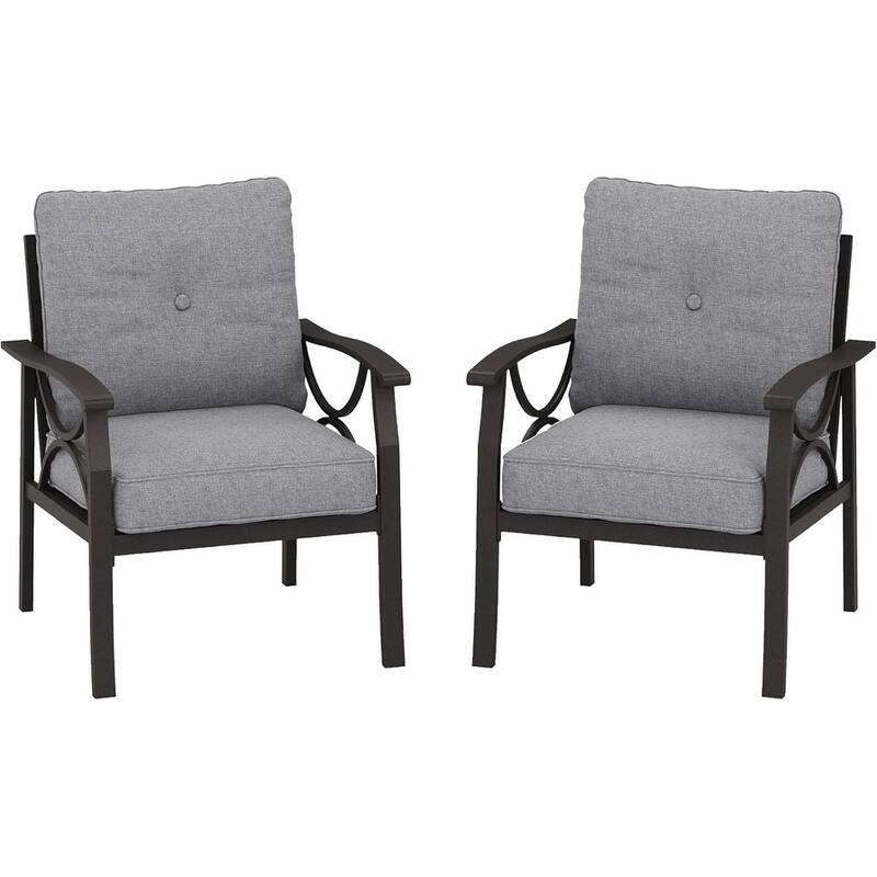 All Weather 2 Pieces Outdoor Single Sofa