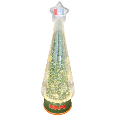 NCAA 12" Miami Tree Globe