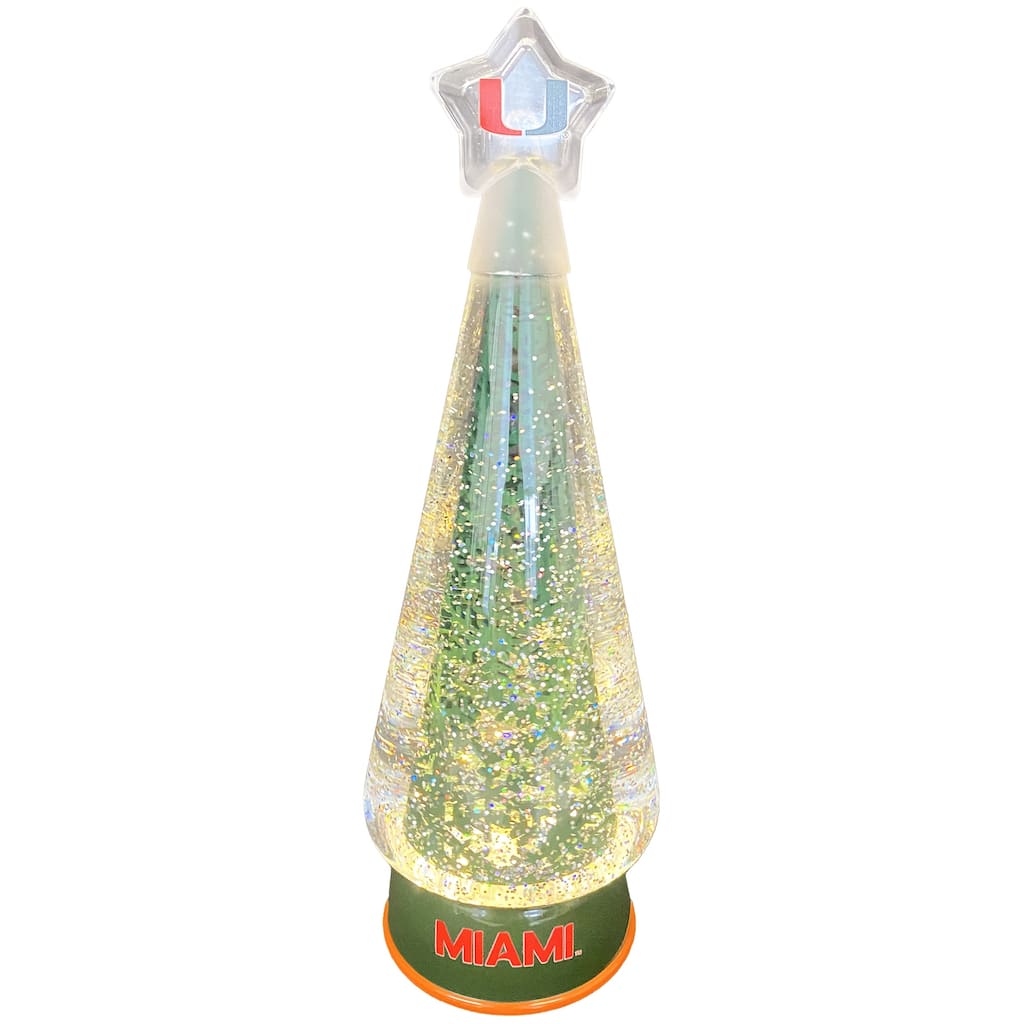 NCAA 12" Miami Tree Globe