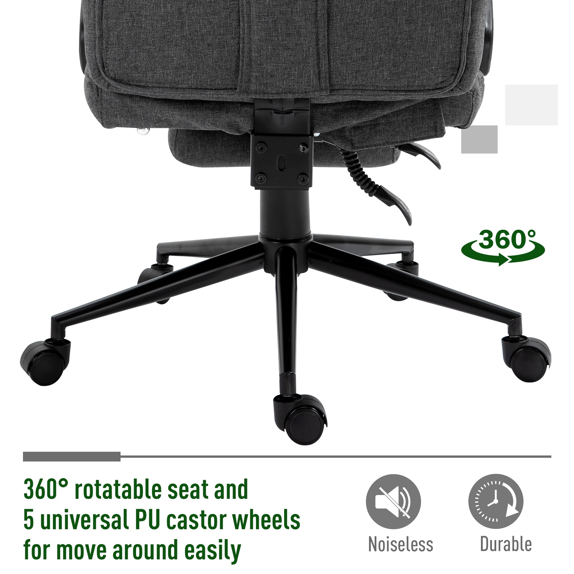 Vinsetto office deals chair assembly