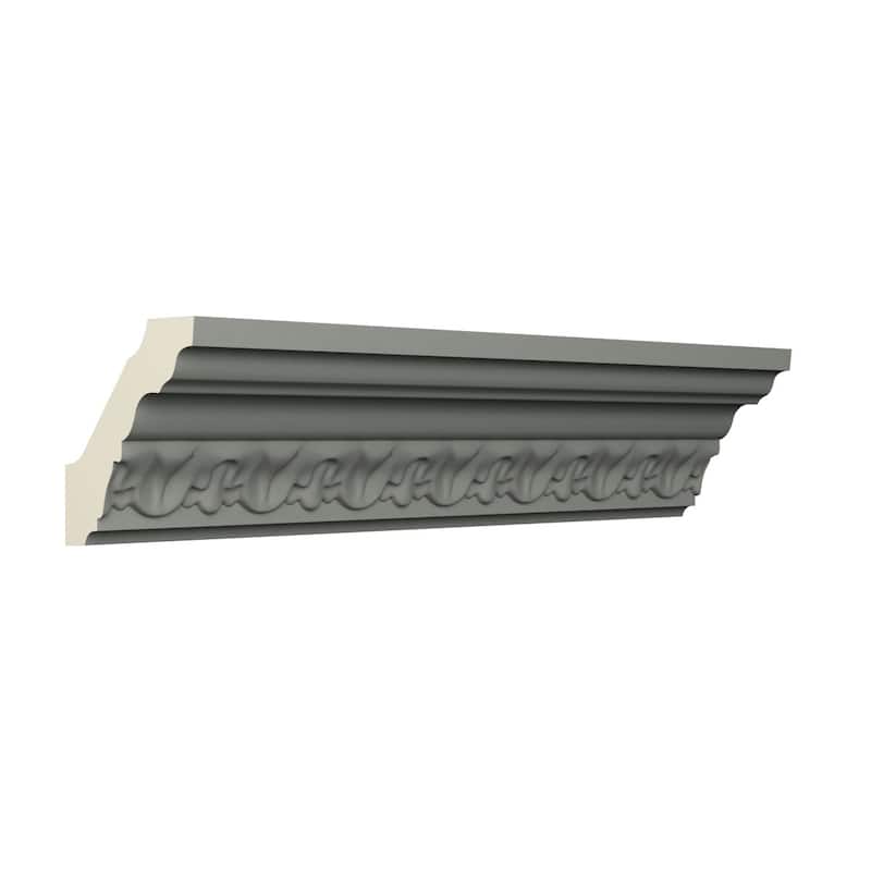 2 1/8"H x 2"P x 2 7/8"F x 96"L Laredo Crown Moulding - 1-Pack
