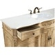 preview thumbnail 4 of 9, Elegant Lighting VF10160-VW Danville 60" Free Standing Single Basin