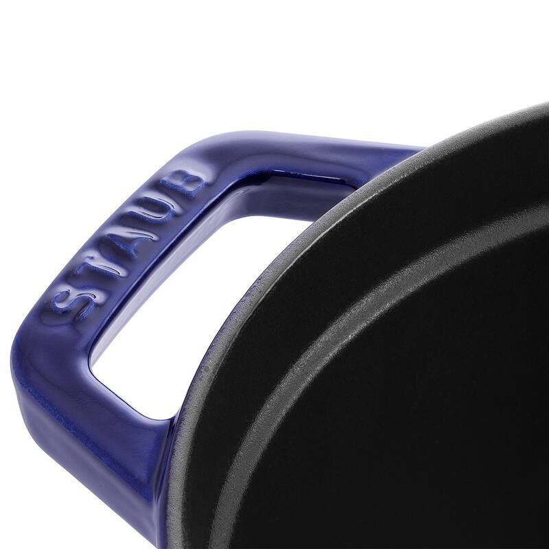 STAUB Cast Iron Oval Cocotte, Dutch Oven, 5.75-quart, serves 5-6, Made in France - 5.75-qt