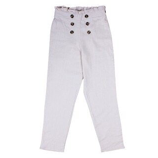 girls black dress pants