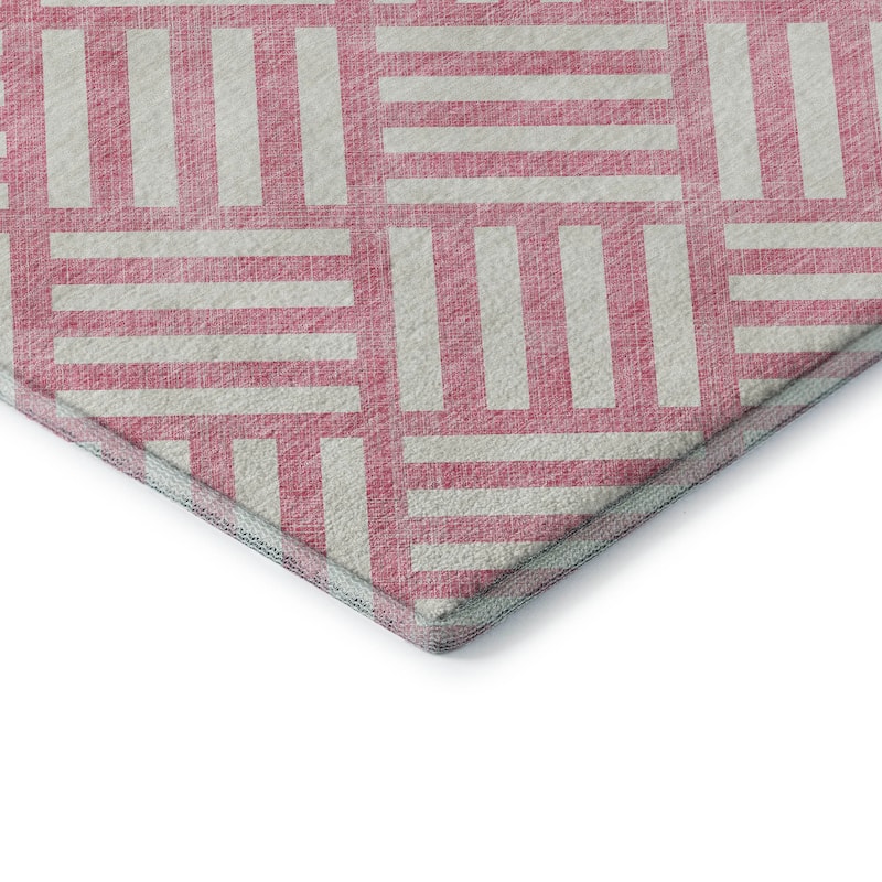 Premium Washable Super Soft Contemporary Mosaic Mayfield Rug
