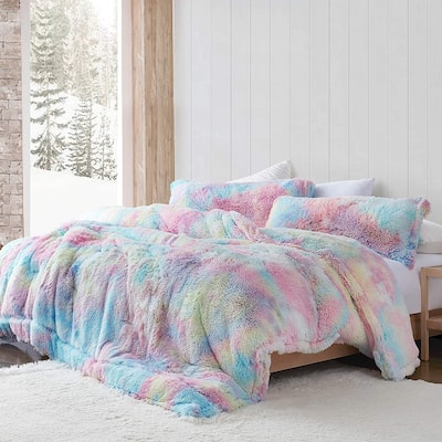 Unicorn Dreamz - Coma Inducer® Oversized Comforter Set - Buttercup Rainbow