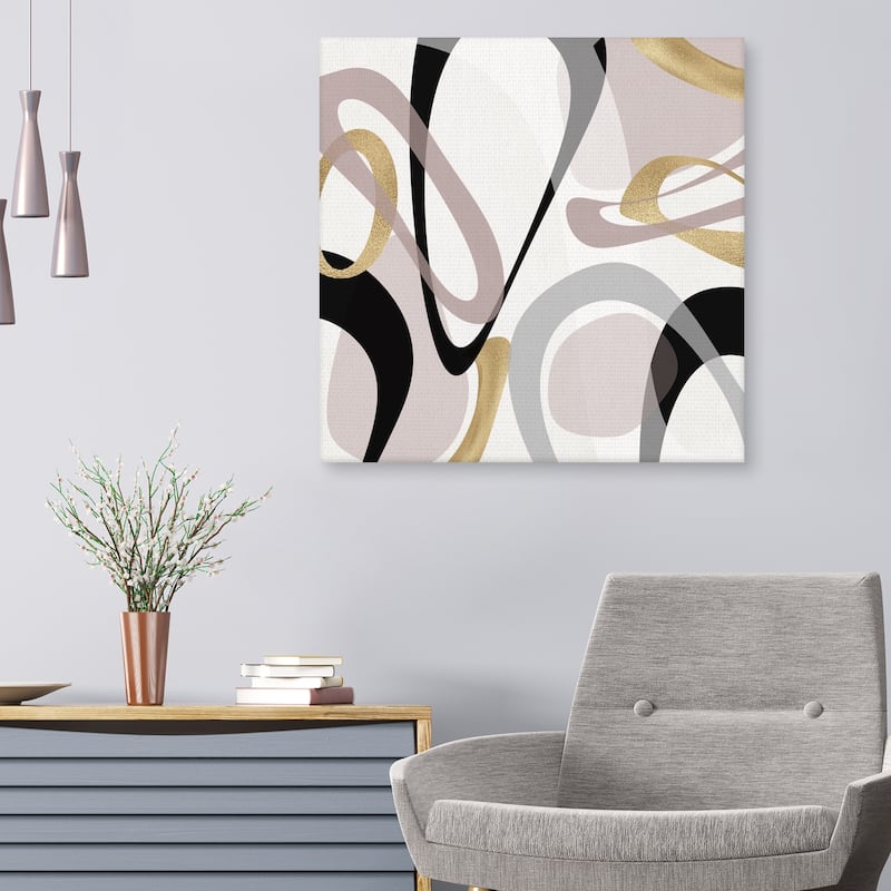 Tumbled Golden I by Susan Jill Canvas Art Print