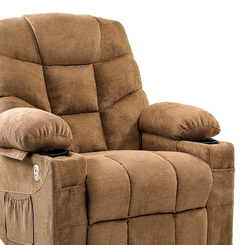 31.5 ''Wide Power Lift Assist Ergonomic Recliner with Massager & Heating