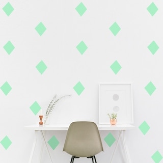 Walplus Peel and Stick Glow In The Dark Diamond Wall Sticker Home Room Decor
