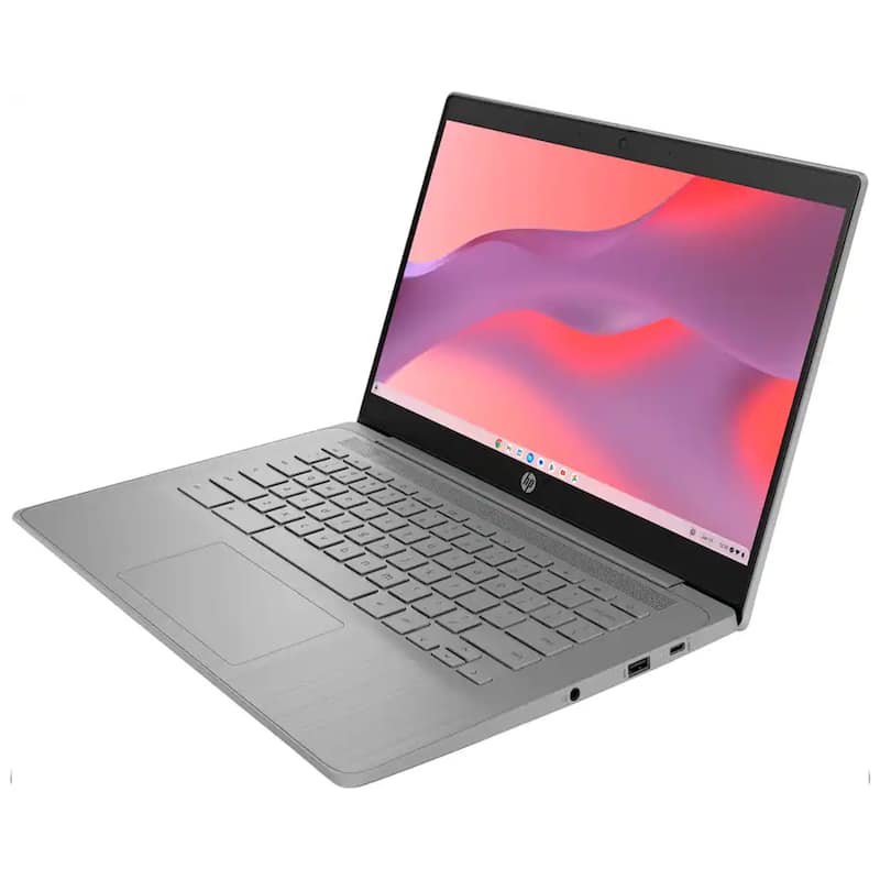 HP Chromebook 14" HD Laptop - Intel Celeron N4500 - 4GB Memory, 64GB eMMC (Modern Grey)