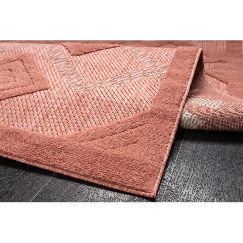 LaDole Rugs Geometric Modern Contemporary Runner Rug