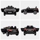 preview thumbnail 7 of 5, Aosom 6V Audi TT RS Kids Ride-On Car Suspension, Lights, MP3 Player, Black