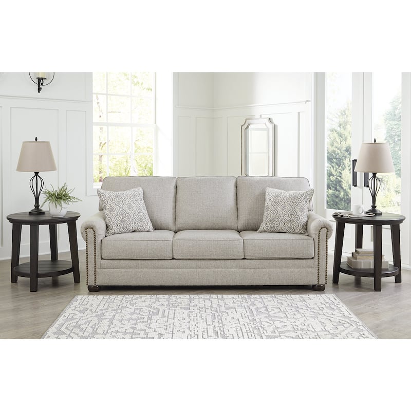 Signature Design by Ashley Gaelon Dune Sofa - 87"W x 41"D x 37"H