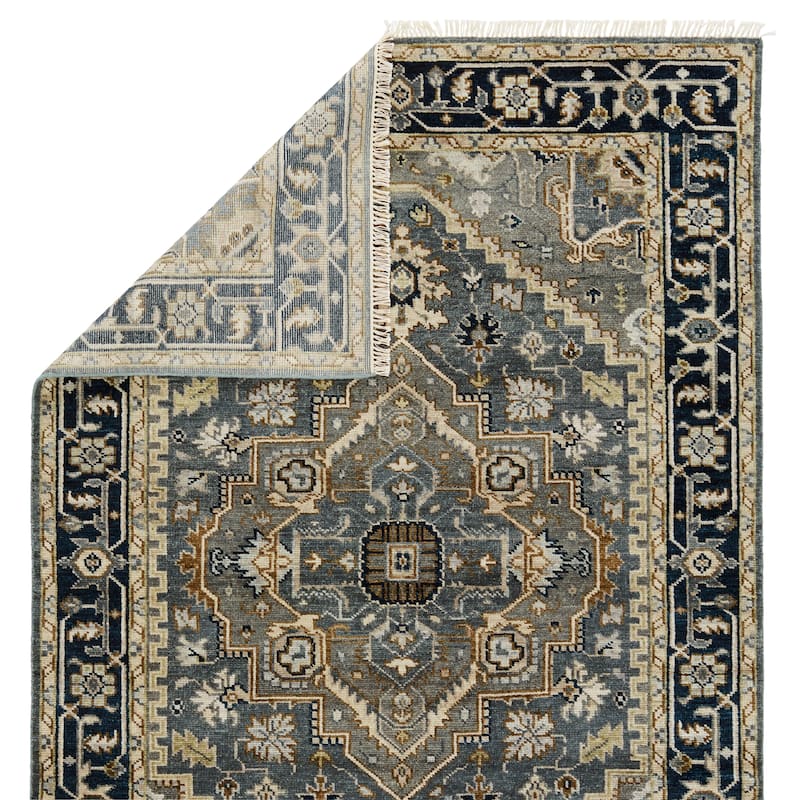 Arlington Hand-Knotted Medallion Area Rug