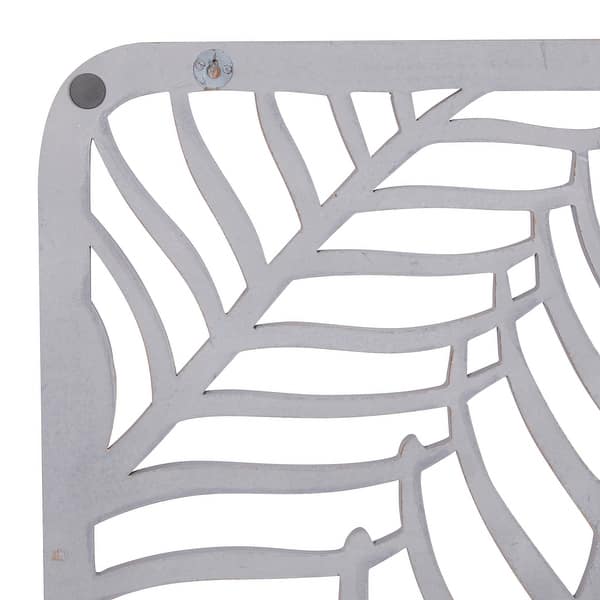 Grey MDF Eclectic Wall Decor Abstract (Set of 2) - On Sale ...