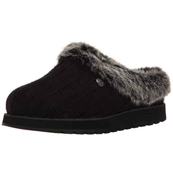 skechers bobs women's keepsakes ice angel slipper