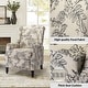 preview thumbnail 5 of 63, HULALA HOME Damaris Mid-Century Modern Manual Pushback Recliner with Wingback Design Set of 2