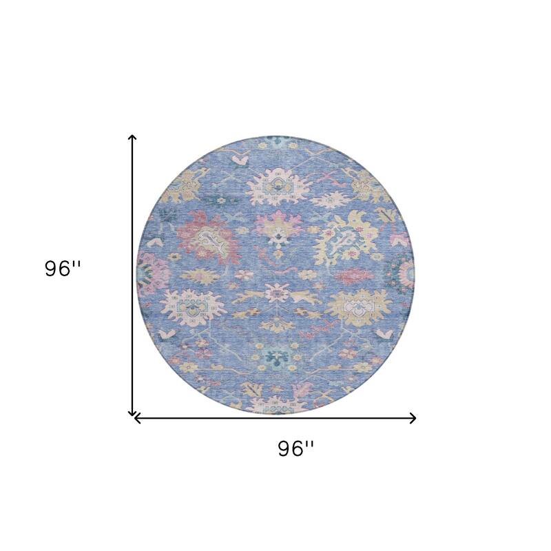 HomeRoots Floral Transitional Rectangle Outdoor Rug