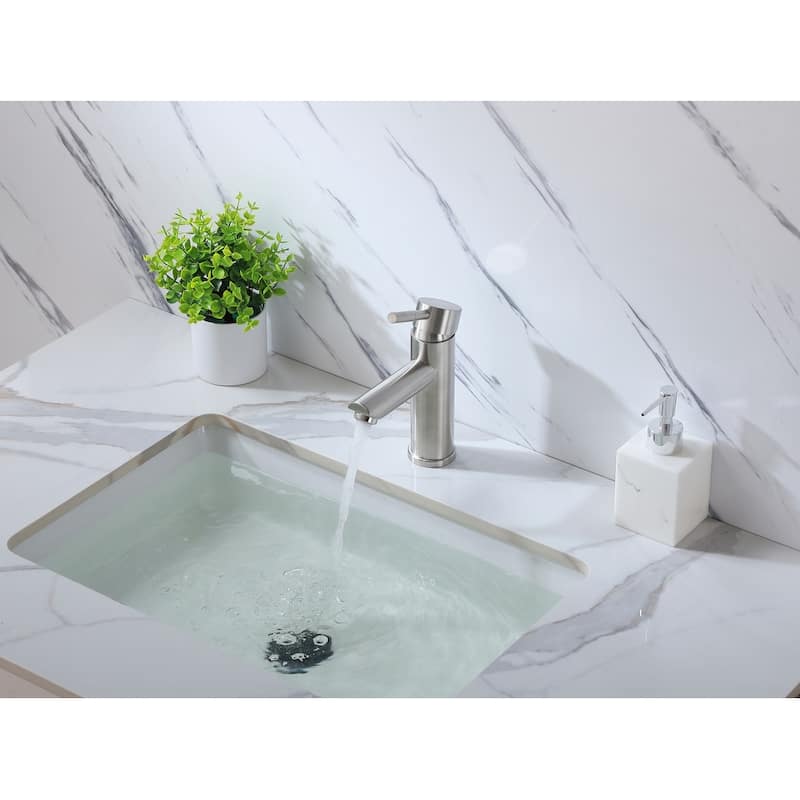 Elegant Lighting FAV-1008 Mia 1.5 GPM Single Hole Bathroom Faucet