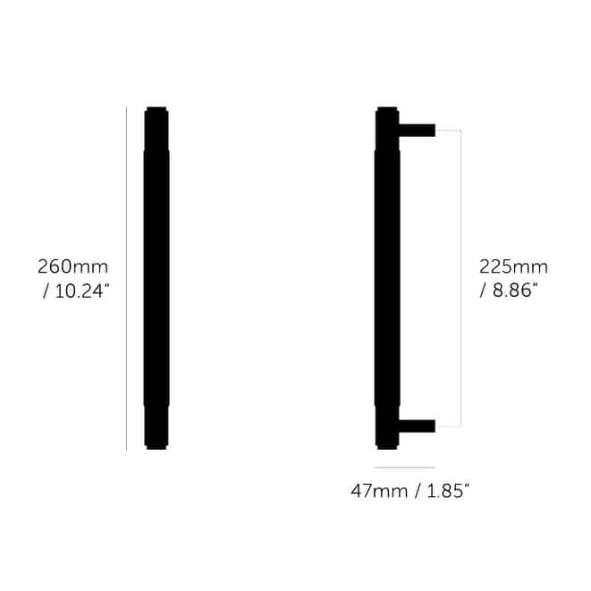 Buster + Punch UPB-094568 Cross 8-7/8" Center to Center Luxury