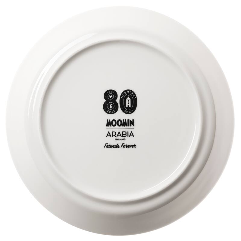 Moomin Arabia Friends Forever 7.48in Plate - 7.48 in
