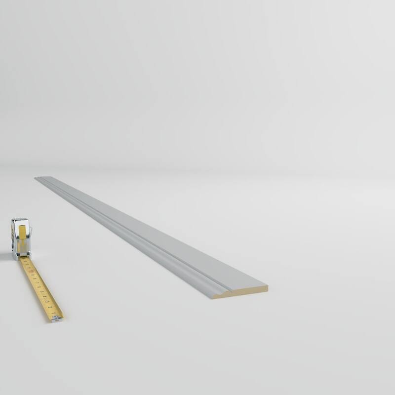 4 3/4"H x 3/8"P x 94 1/2"L Brittany Baseboard Moulding - 1-Pack