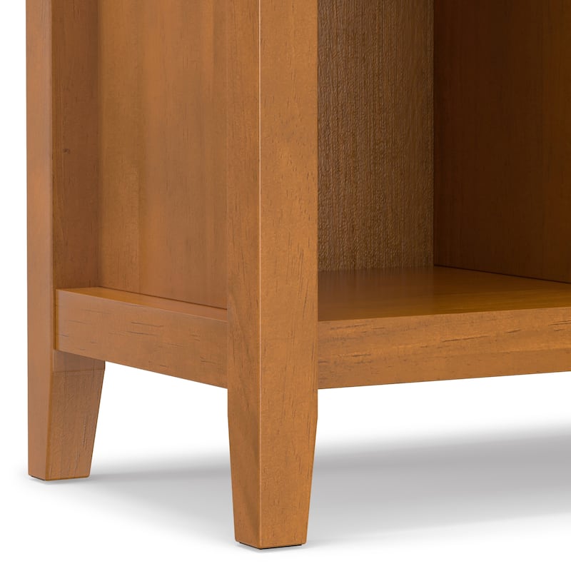 WYNDENHALL Stratford SOLID WOOD 48x57 inch Transitional 12 Cube Storage - 57"w x 15.75"d x 48"h
