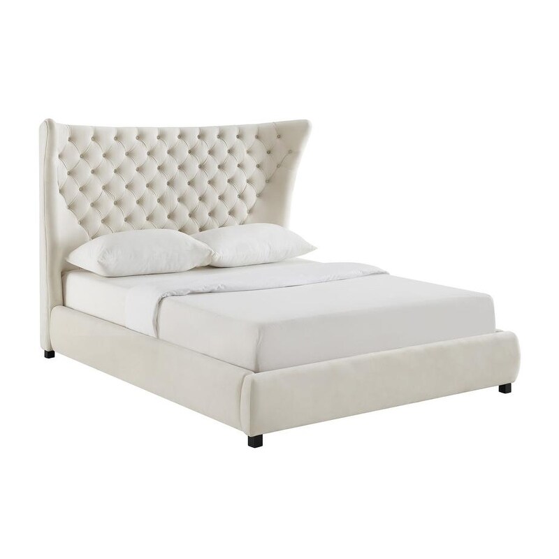 TOV Furniture Sassy Velvet Upholstered Bed