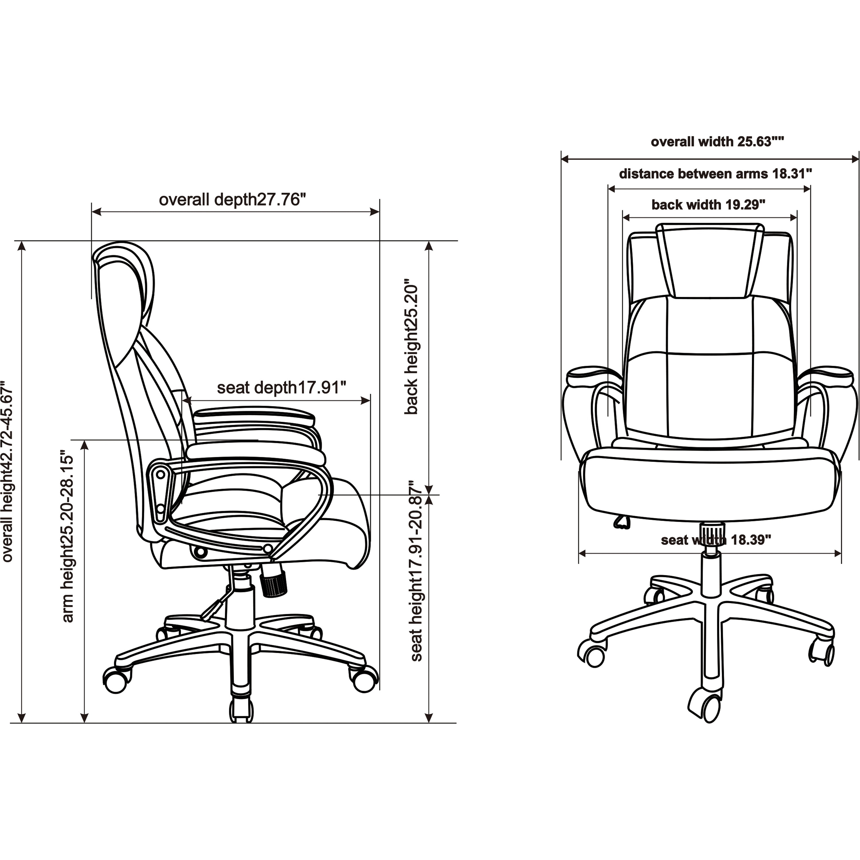 Lorell soho 2025 chair