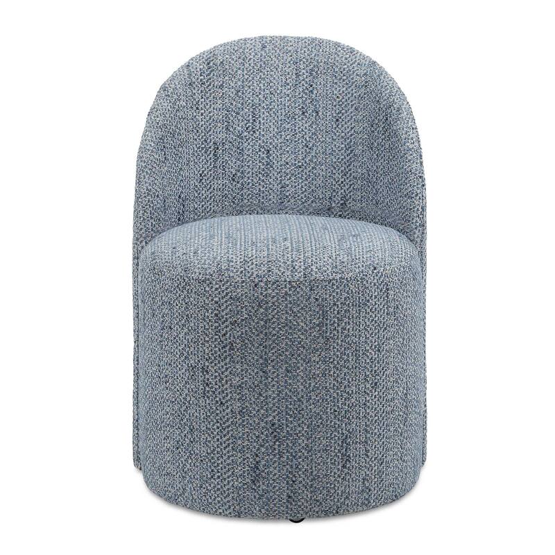 Uttermost Roll With It Dining Chair - 21.50" W x 32.00" H x 23.25" D - Denim