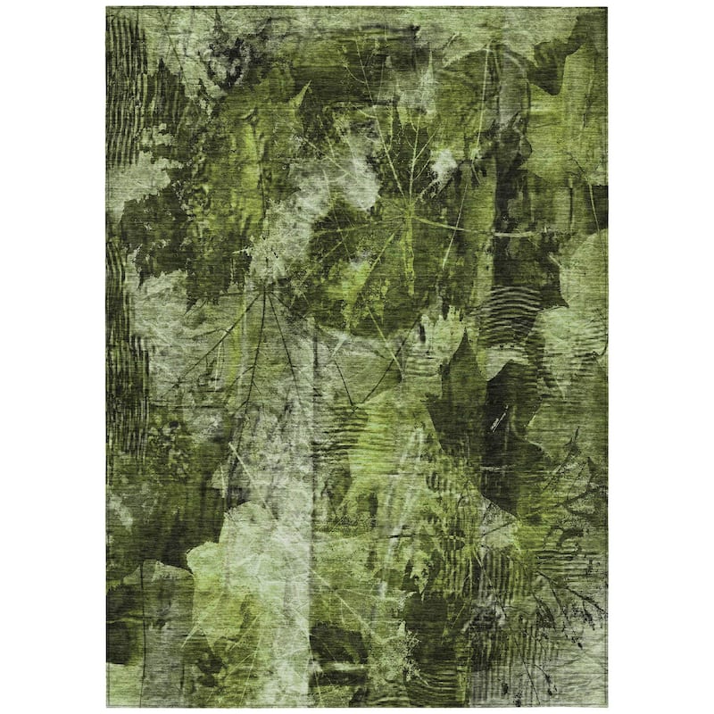 Paz Garden-Inspired Weather Resistant Timeless Fusion Outdoor Rug
