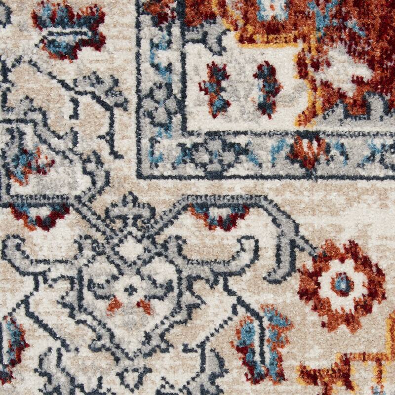 Nourison Geneva Traditional Persian Medallion Area Rug
