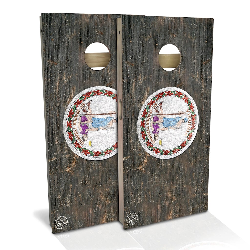 Virginia Flag Outdoor Cornhole Board Set