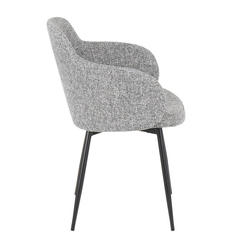 Carson Carrington Iglabo Dining/Accent Chair with Half-Lap Metal Legs (Set of 2)