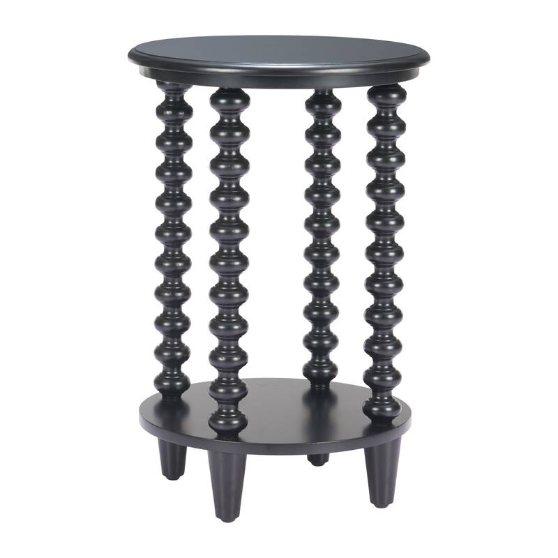 Gocce Side Table Black - Black