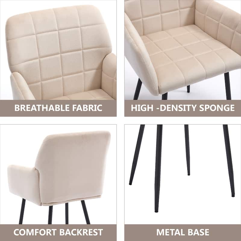 Upholstery Dining Chairs Set of 2