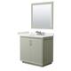 Option Light Green / White Quartz Top / Brushed Nickel