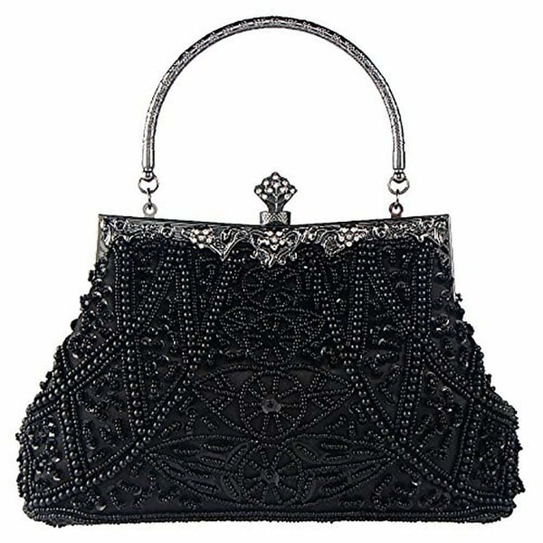 Shop Women&#39;s Vintage Style Beaded And Sequined Evening Bag Wedding Party Handbag Clutch Purse ...