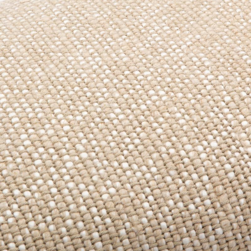 Hillan Simple Mixed Fabrics Woven Throw Pillow