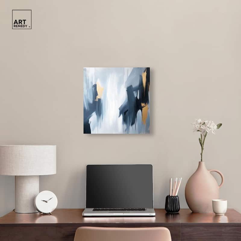 Contained Gesture I Canvas by Art Remedy, Gallery Wrapped